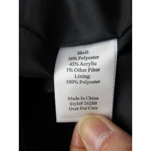 Travel Smith Jacket 10 Tweed Blazer Button Down Textured Boucle Lined - Picture 9 of 10